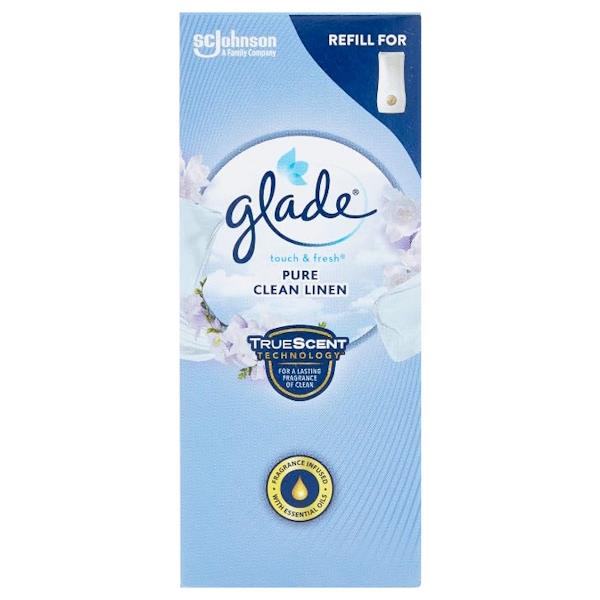 Glade Touch N Fresh Refill Clean Linen (12 x 10ml)