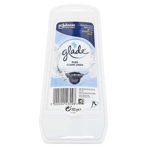 Glade Solid Gel Air Freshener Pure Clean Linen (1 x 150g)