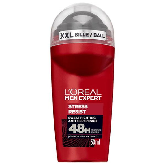 L'Oreal Men Expert Anti-Perspirant Roll-On Stress Resist (6 x 50ml)