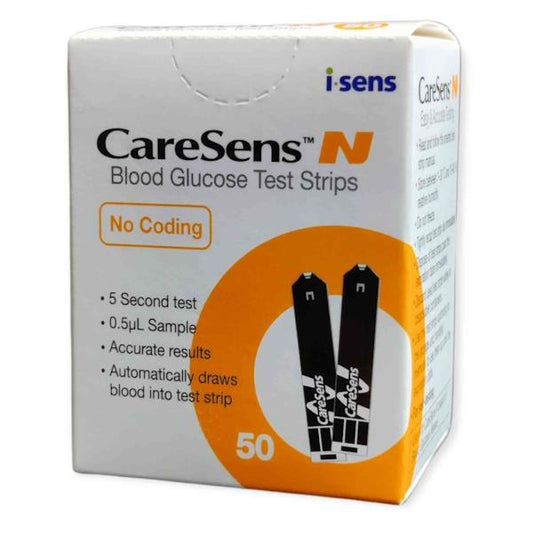 CareSens N 50 Blood Glucose Test Strips (1 x 50 Strips)