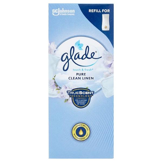 Glade Touch N Fresh Refill Clean Linen (12 x 10ml)