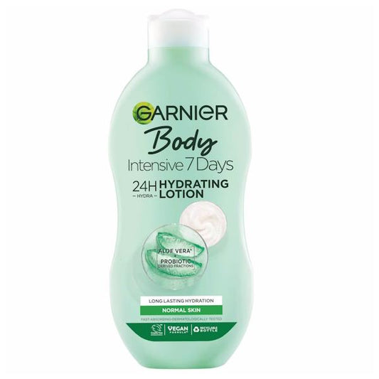 Garnier Body Intensive 7 Days Hydrating Lotion Aloe Vera Normal Skin (3 x 400ml)