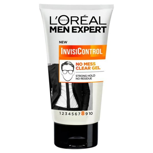 L'Oreal Men Expert InvisiControl Neat Look Clear Gel (3 x 150ml)