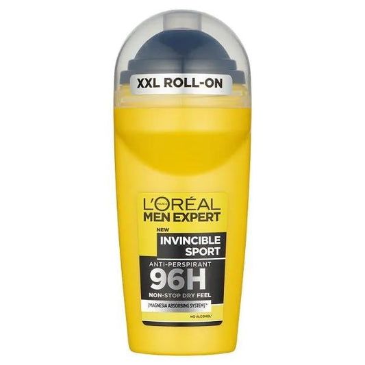 L'Oreal Men Expert Anti-Perspirant Roll-On Invincible Sport (3 x 50ml)