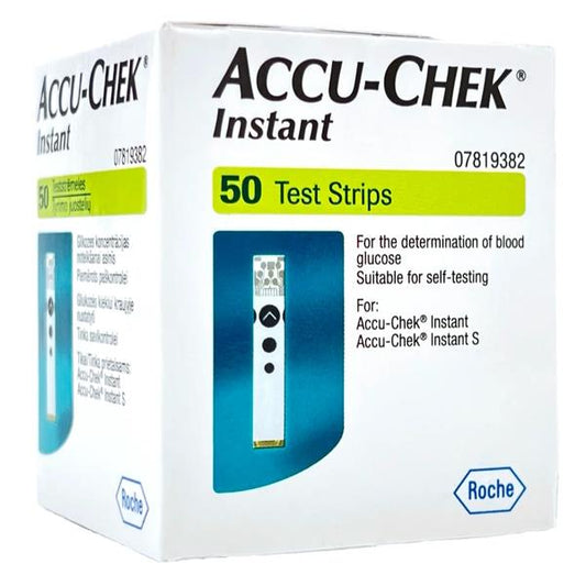 Accu-Chek Instant 50 Blood Glucose Test Strips (1 x 50 Strips)