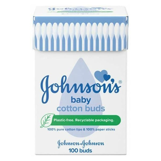 Johnson's Baby Cotton Buds (6 x 100 Buds)