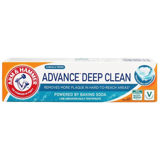 Arm & Hammer Advance Deep Clean Baking Soda Toothpaste (3 x 75ml)