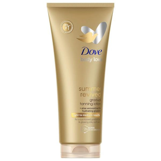 Dove Derma Spa Summer Revived Body Lotion Fair to Medium Skin (1 x 200ml)
