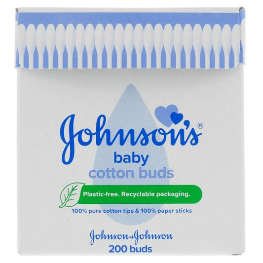 Johnson's Baby Cotton Buds (3 x 200 Buds)