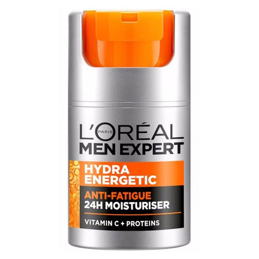 L'Oreal Men Expert Hydra Energetic Anti-Fatigue 24H Moisturiser (3 x 50ml)