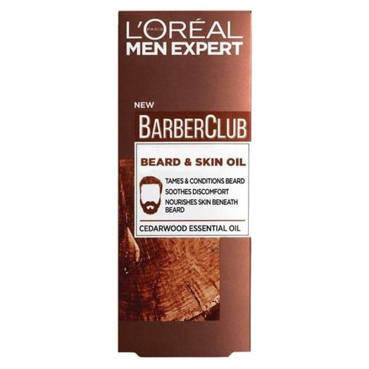L'Oreal Men Expert Barber Club Beard & Skin Oil (1 x 30ml)