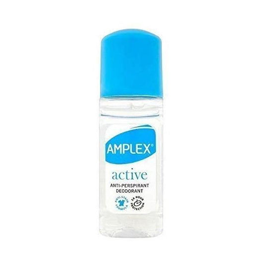 Amplex Active Deodorant Roll On (12 x 50ml)