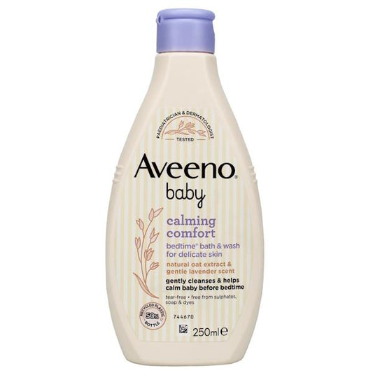 Aveeno Baby Calming Comfort Bedtime Bath & Wash (1 x 250ml)