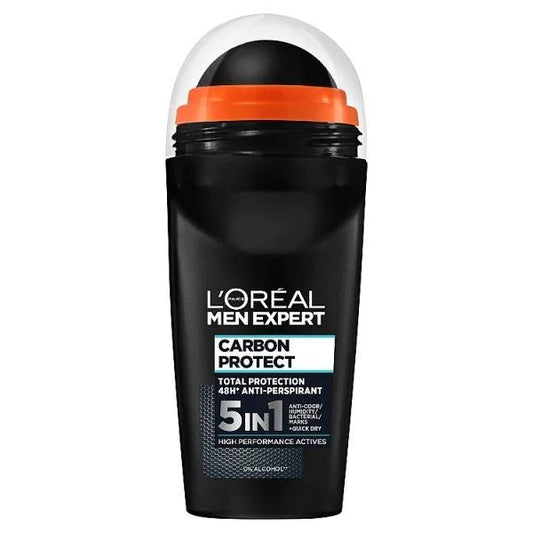 L'Oreal Men Expert Anti-Perspirant Roll-On Carbon Protect (3 x 50ml)