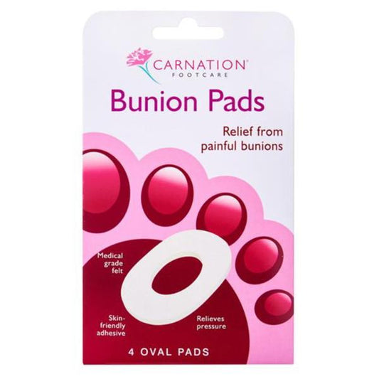 Carnation Footcare Bunion Pads (1 x 4 Oval Pads)