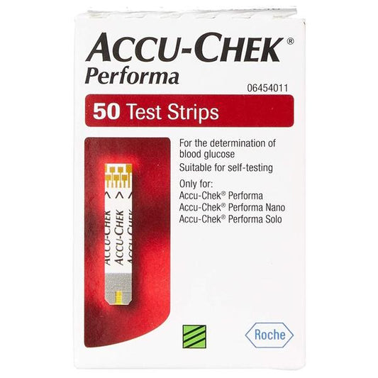 Accu-Chek Performa 50 Blood Glucose Test Strips (1 x 50 Strips)